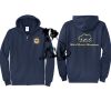 Cal State Park Oceano District Zip Up Hooded Sweatshirt Thumbnail