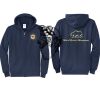Cal State Park Oceano District Zip Up Hooded Sweatshirt Thumbnail