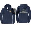 Cal State Park Oceano District Zip Up Hooded Sweatshirt Thumbnail