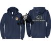 Cal State Park Oceano District Zip Up Hooded Sweatshirt Thumbnail