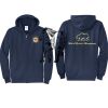 Cal State Park Oceano District Zip Up Hooded Sweatshirt Thumbnail