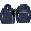 Cal State Park Oceano District Zip Up Hooded Sweatshirt Thumbnail