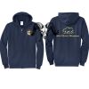 Cal State Park Oceano District Zip Up Hooded Sweatshirt Thumbnail