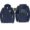 Cal State Park Oceano District Zip Up Hooded Sweatshirt Thumbnail