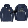 Cal State Park Oceano District Zip Up Hooded Sweatshirt Thumbnail