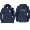 Cal State Park Oceano District Zip Up Hooded Sweatshirt Thumbnail
