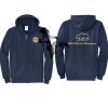Cal State Park Oceano District Zip Up Hooded Sweatshirt Thumbnail