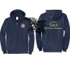 Cal State Park Oceano District Zip Up Hooded Sweatshirt Thumbnail