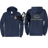 Cal State Park Oceano District Zip Up Hooded Sweatshirt Thumbnail