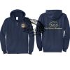 Cal State Park Oceano District Zip Up Hooded Sweatshirt Thumbnail