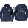 Cal State Park Oceano District Zip Up Hooded Sweatshirt Thumbnail