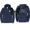 Cal State Park Oceano District Zip Up Hooded Sweatshirt Thumbnail