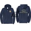 Cal State Park Oceano District Zip Up Hooded Sweatshirt Thumbnail