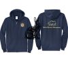 Cal State Park Oceano District Zip Up Hooded Sweatshirt Thumbnail