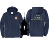 Cal State Park Oceano District Zip Up Hooded Sweatshirt Thumbnail