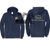 Cal State Park Oceano District Zip Up Hooded Sweatshirt Thumbnail