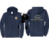 Cal State Park Oceano District Zip Up Hooded Sweatshirt Thumbnail