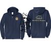 Cal State Park Oceano District Zip Up Hooded Sweatshirt Thumbnail