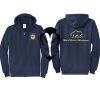 Cal State Park Oceano District Zip Up Hooded Sweatshirt Thumbnail