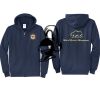 Cal State Park Oceano District Zip Up Hooded Sweatshirt Thumbnail