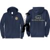 Cal State Park Oceano District Zip Up Hooded Sweatshirt Thumbnail
