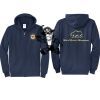 Cal State Park Oceano District Zip Up Hooded Sweatshirt Thumbnail