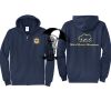 Cal State Park Oceano District Zip Up Hooded Sweatshirt Thumbnail