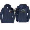 Cal State Park Oceano District Zip Up Hooded Sweatshirt Thumbnail