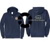 Cal State Park Oceano District Zip Up Hooded Sweatshirt Thumbnail