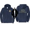 Cal State Park Oceano District Zip Up Hooded Sweatshirt Thumbnail