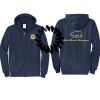 Cal State Park Oceano District Zip Up Hooded Sweatshirt Thumbnail