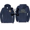 Cal State Park Oceano District Zip Up Hooded Sweatshirt Thumbnail