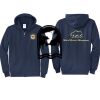 Cal State Park Oceano District Zip Up Hooded Sweatshirt Thumbnail