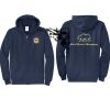 Cal State Park Oceano District Zip Up Hooded Sweatshirt Thumbnail
