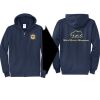 Cal State Park Oceano District Zip Up Hooded Sweatshirt Thumbnail