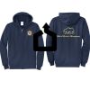 Cal State Park Oceano District Zip Up Hooded Sweatshirt Thumbnail