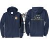 Cal State Park Oceano District Zip Up Hooded Sweatshirt Thumbnail