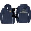 Cal State Park Oceano District Zip Up Hooded Sweatshirt Thumbnail