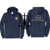Cal State Park Oceano District Zip Up Hooded Sweatshirt Thumbnail