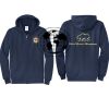 Cal State Park Oceano District Zip Up Hooded Sweatshirt Thumbnail