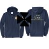 Cal State Park Oceano District Zip Up Hooded Sweatshirt Thumbnail