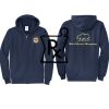 Cal State Park Oceano District Zip Up Hooded Sweatshirt Thumbnail