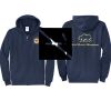 Cal State Park Oceano District Zip Up Hooded Sweatshirt Thumbnail