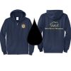 Cal State Park Oceano District Zip Up Hooded Sweatshirt Thumbnail