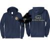 Cal State Park Oceano District Zip Up Hooded Sweatshirt Thumbnail