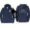 Cal State Park Oceano District Zip Up Hooded Sweatshirt Thumbnail