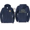 Cal State Park Oceano District Zip Up Hooded Sweatshirt Thumbnail