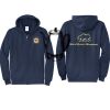 Cal State Park Oceano District Zip Up Hooded Sweatshirt Thumbnail