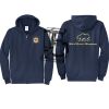 Cal State Park Oceano District Zip Up Hooded Sweatshirt Thumbnail