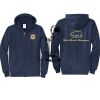 Cal State Park Oceano District Zip Up Hooded Sweatshirt Thumbnail